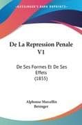 De La Repression Penale V1