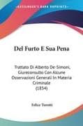 Del Furto E Sua Pena