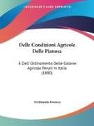 Delle Condizioni Agricole Delle Pianosa