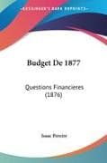 Budget De 1877