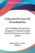 Coleccion De Leyes De Procedimiento
