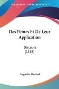 Des Peines Et De Leur Application