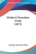 Diritto E Procedura Civile (1873)