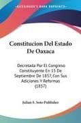 Constitucion Del Estado De Oaxaca