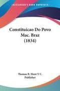 Constituicao Do Povo Mac. Braz (1834)