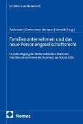 Familienunternehmen und das neue Personengesellschaftsrecht