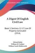 A Digest Of English Civil Law
