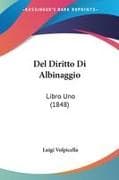 Del Diritto Di Albinaggio