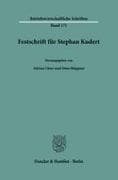 Festschrift für Stephan Kudert