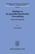 Gläubiger in der grenzüberschreitenden Umwandlung