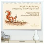 Arbeit ist Beziehung (hochwertiger Premium Wandkalender 2027 DIN A2 quer), Kunstdruck in Hochglanz