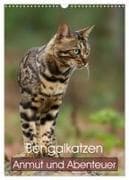 Bengalkatzen - Anmut und Abenteuer (Wandkalender 2027 DIN A3 hoch), CALVENDO Monatskalender