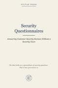 Security Questionnaires