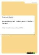 Bilanzierung und Prüfung aktiver latenter Steuern