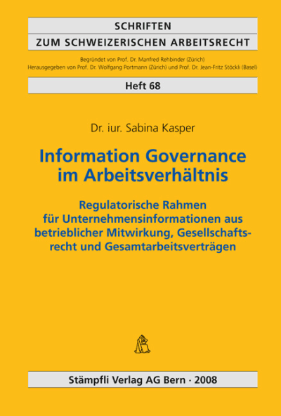 Information Governance im Arbeitsverhältnis