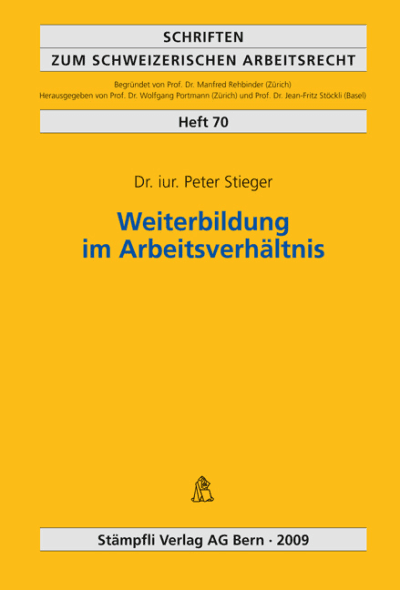 Weiterbildung im Arbeitsverhältnis