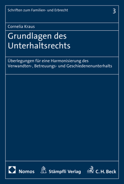 Grundlagen des Unterhaltsrechts
