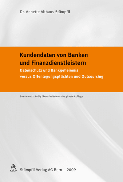 Kundendaten von Banken und Finanzdienstleistern