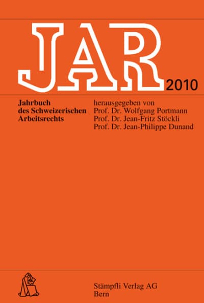 JAR 2010. Übersicht über das Jahr 2009