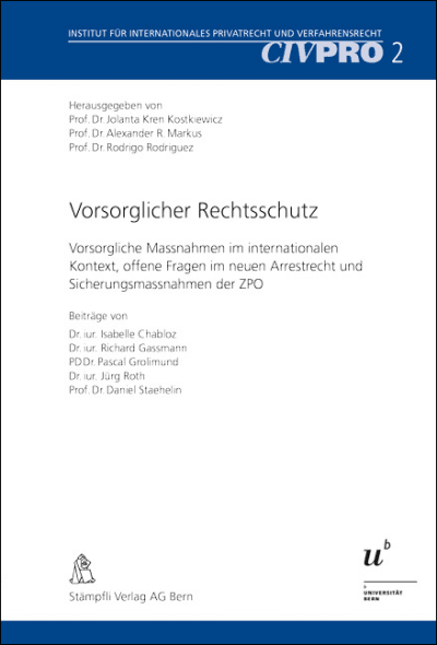 Vorsorglicher Rechtsschutz