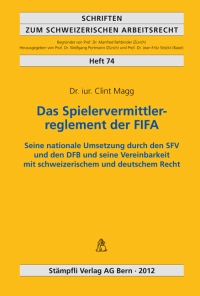 Das Spielervermittlerreglement der FIFA