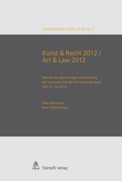 Kunst & Recht 2012 / Art & Recht