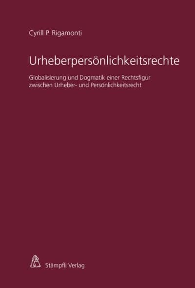 Urheberpersönlichkeitsrechte