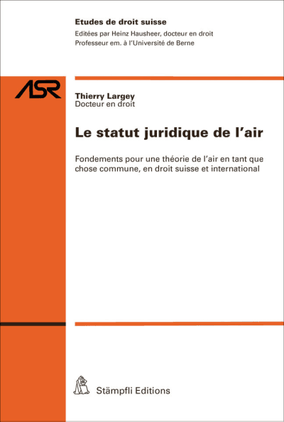 Le statut juridique de l'air