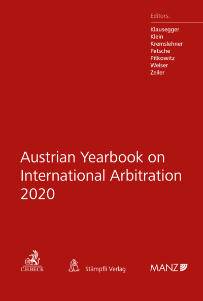 Austrian Yearbook on International Arbitration 2020