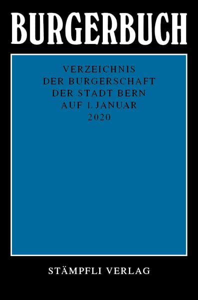 Burgerbuch 2020