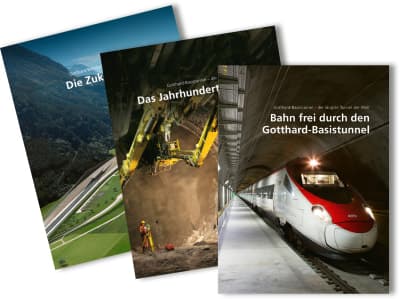 Set: Gotthard-Basistunnel - der längste Tunnel der Welt