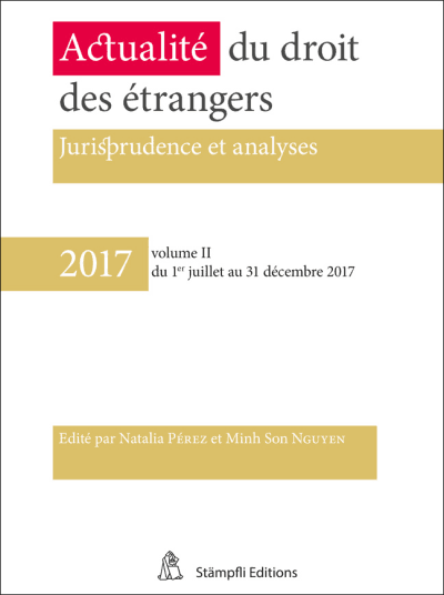 Actualité du droit des étrangers, Jurisprudence et analyses