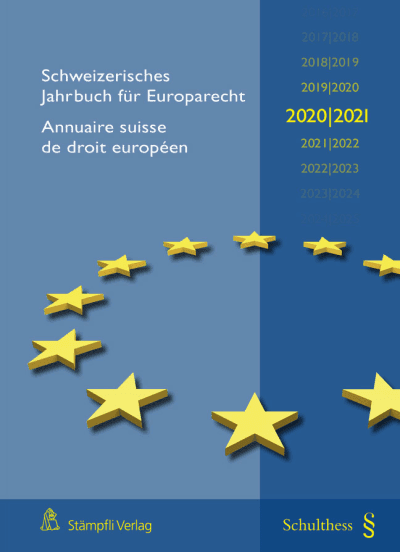 Schweizerisches Jahrbuch für Europarecht 2020/2021 Annuaire suisse de droit européen (PrintPlus: Buch inkl. E-Book)