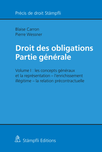 Droit des obligations - Partie générale