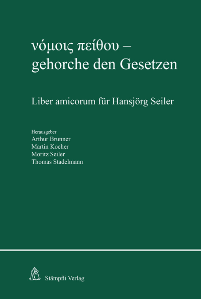 νόμοις πείθου - gehorche den Gesetzen
