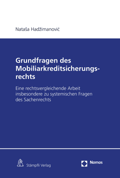 Grundfragen des Mobiliarkreditsicherungsrechts
