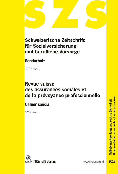 Selbstverantwortung und soziale Sicherheit
Responsabilité individuelle et sécurité sociale