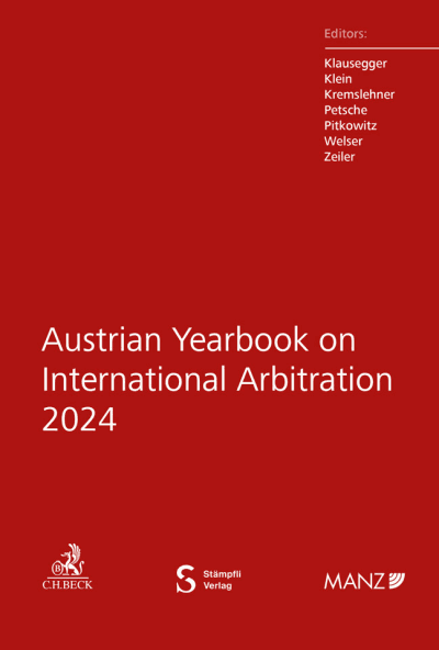 Austrian Yearbook on International Arbitration 2024
