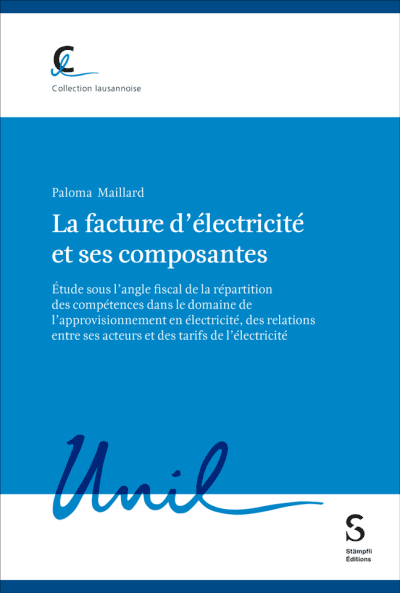 La facture d’électricité et ses composantes