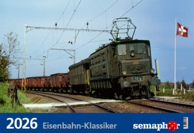 Semaphor Kalender «Eisenbahn-Klassiker 2026»