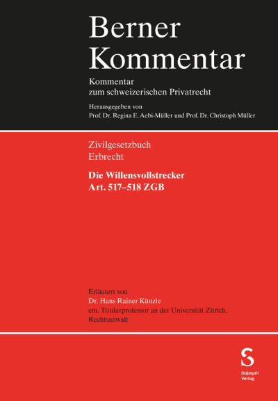 Die Willensvollstrecker Art. 517-518 ZGB