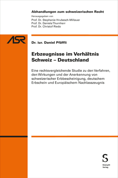 Erbzeugnisse im Verhältnis Schweiz-Deutschland