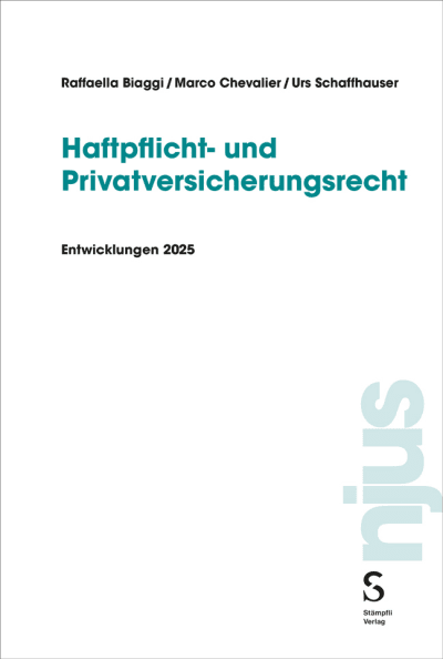 Haftpflicht- und Privatversicherungsrecht