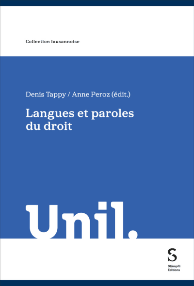 Langues et paroles du droit