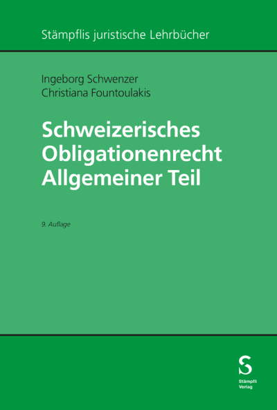 Schweizerisches Obligationenrecht Allgemeiner Teil