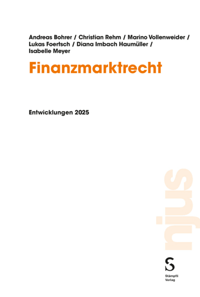 Finanzmarktrecht